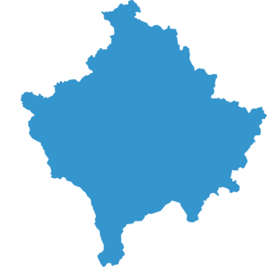 Map of Kosovo
