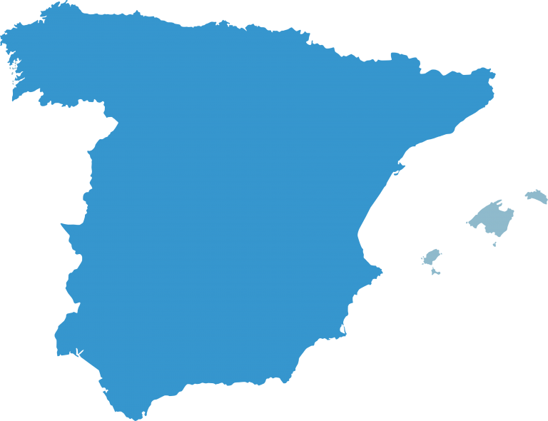 Map of Spain