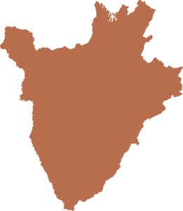 Map of Burundi