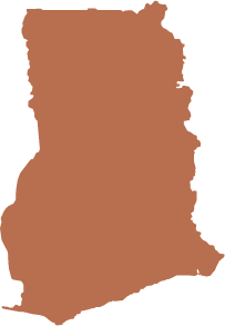 Map of Ghana