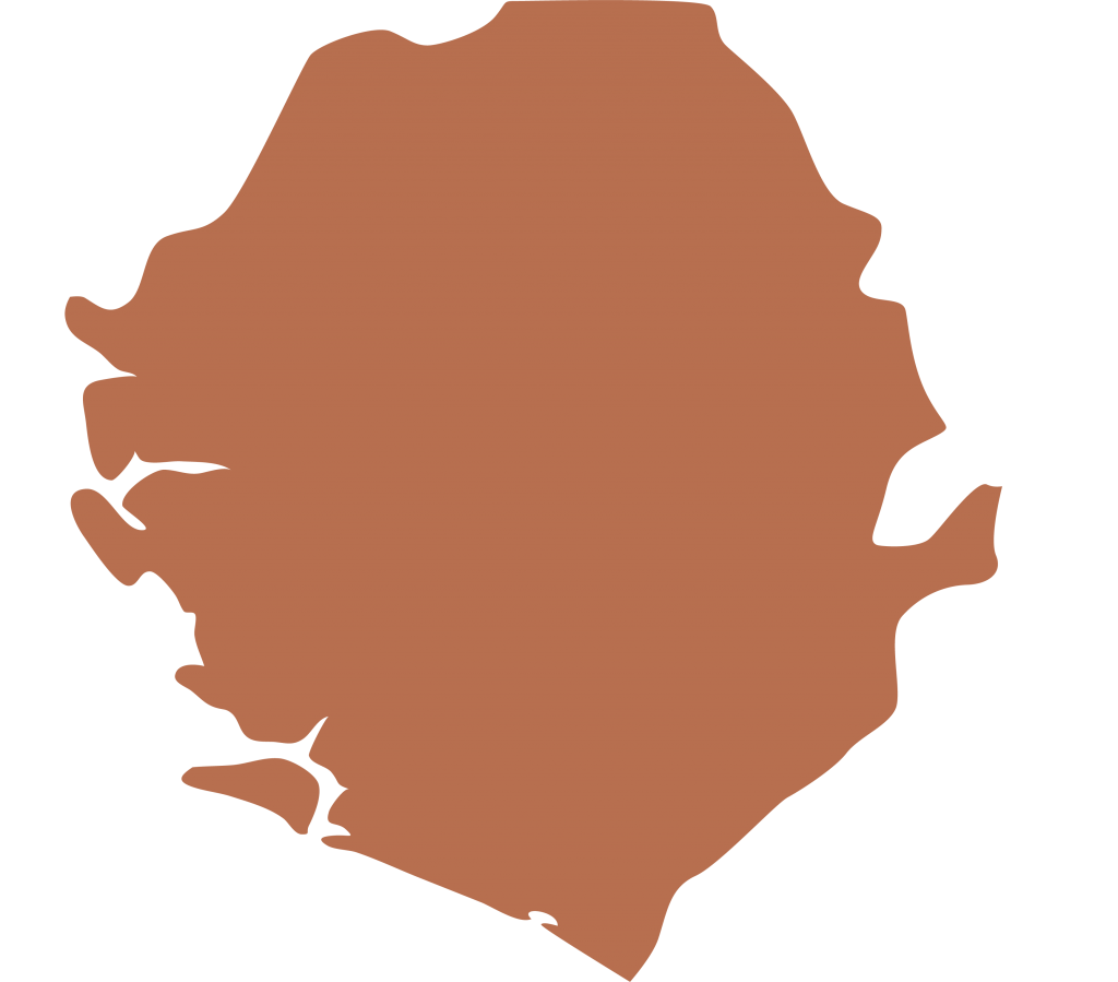 Map of Sierra Leone
