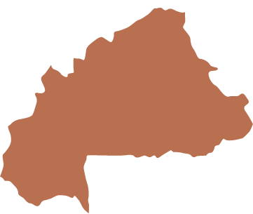 Map of Burkina Faso