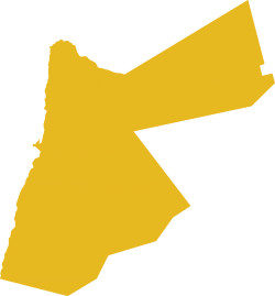 Map of Jordan