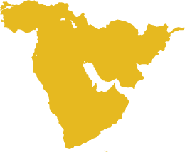 Map of the Middle East
