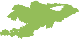 Map of Kyrgyzstan